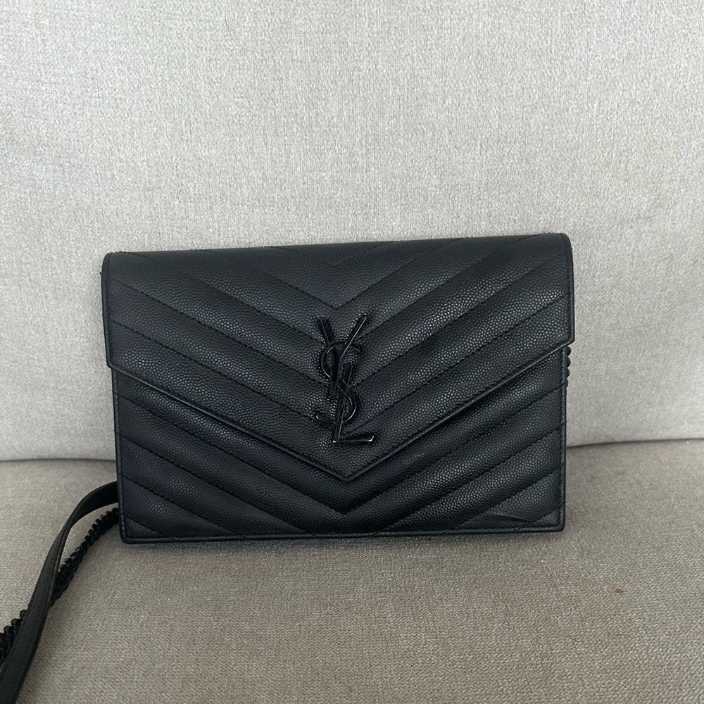 YSL black purse